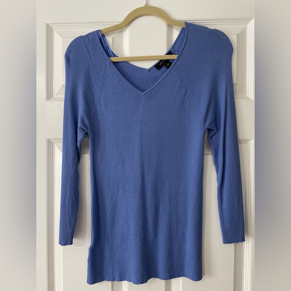 Ann Taylor 3/4 Knit Blouse